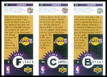 1996-97 Collector's Choice Los Angeles Lakers